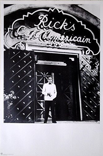 Casablanca (1942): Humphrey Bogart, Rick`s Cafe Americain...