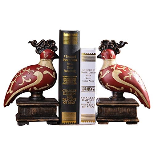 Skulpturen Europäisches Retro reiches Vogel-Verzierungs-Buch durch Hauptzubehör-Taschenbuch-Studie-Einrichtungs-Handwerks-Geschenke