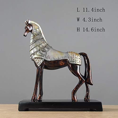 Skulpturen Pferd Statue,Art Home Decor Tiere Design Figur...