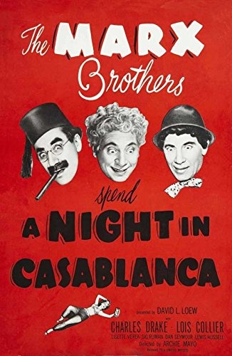 A Night in Casablanca Movie Poster (27,94 x 43,18 cm)