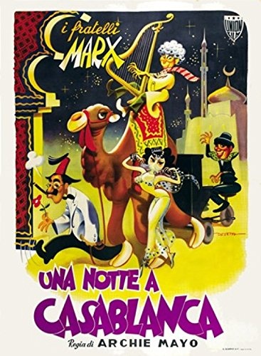 Night in Casablanca Movie Poster (27,94 x 43,18 cm)