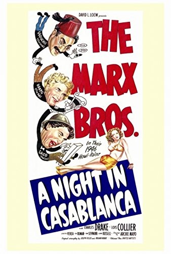 A Night in Casablanca Movie Poster (68,58 x 101,60 cm)