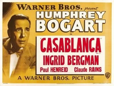 Casablanca - Humphrey Bogart - Movie Wall Art Poster...