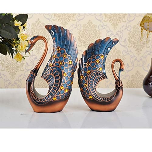 Kreatives Zuhause Swan Kleine Ornamente, um ein Geschenk für Newcomer-Einrichtungsgegenstände zu senden Warme Hochzeitszimmer einrichten Hochzeitsgeschenk, Wohnzimmerdekoration, Hochzeitsgeschenk, kre