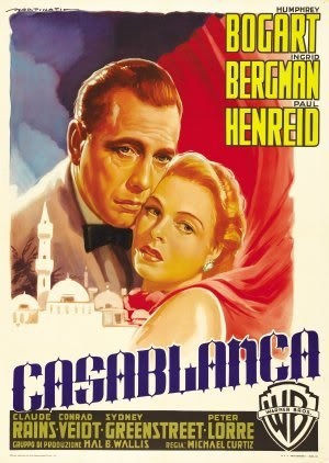 Casablanca - Humphrey Bogart - Italian - Movie Wall Art...