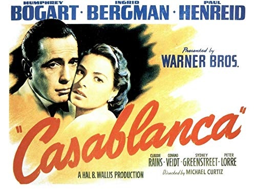 Mr.sign Casablanca Blechschilder Vintage Metall Poster...