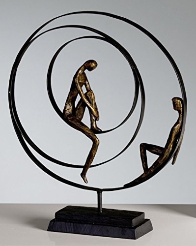Casablanca Skulptur Patience, 34 x 41 cm, bronze