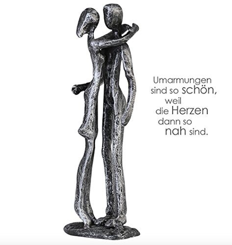 CMD Themen Figur, Skulptur mit Spruch und Weisheit,...