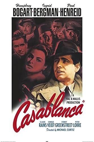 Casablanca (Color) Poster Drucken (60,96 x 91,44 cm)
