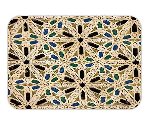 Trsdshorts Doormat Moroccan Mosaic Tile Ceramic...