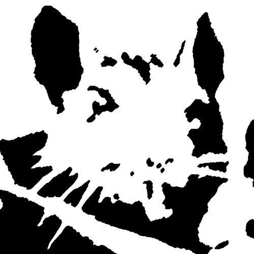 decomonkey Bilder Ratte 80x120 cm 1 Teilig Leinwandbilder Bild auf Leinwand Wandbild Kunstdruck Wanddeko Wand Wohnzimmer Wanddekoration Deko Tiere schwarz-weiß