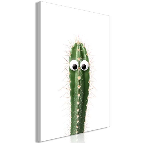 decomonkey Bilder Kaktus 40x60 cm 1 Teilig Leinwandbilder...