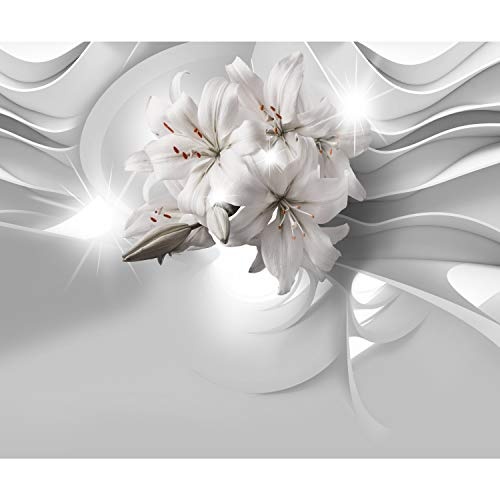 decomonkey | Fototapete Blumen Lilien 300x210 cm XL |...