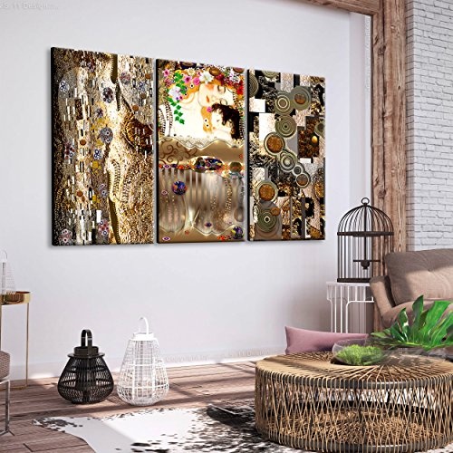 decomonkey Bilder Gustav Klimt Abstrakt 135x90 cm 3...