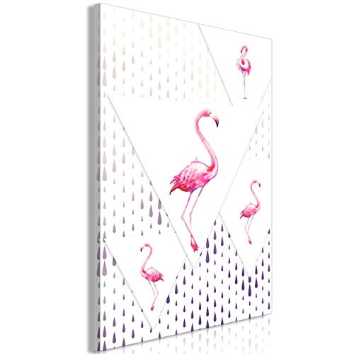 decomonkey Bilder Flamingo 40x60 cm 1 Teilig...