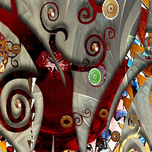 decomonkey | Mega XXXL Bilder Gustav Klimt | Wandbild Leinwand 170x85 cm Selbstmontage DIY Einteiliger XXL Kunstdruck zum aufhängen | Baum Abstrakt