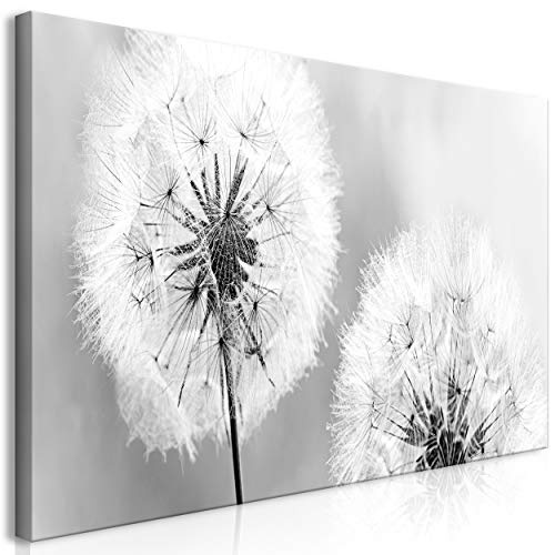 decomonkey | Mega XXXL Bilder Pusteblume | Wandbild Leinwand 160x80 cm Selbstmontage DIY Einteiliger XXL Kunstdruck zum aufhängen | Blumen Natur