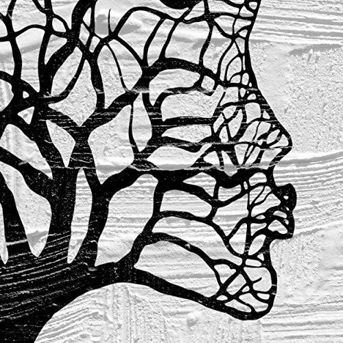 decomonkey | Mega XXXL Bilder Abstrakt Baum | Wandbild Leinwand 170x85 cm Selbstmontage DIY Einteiliger XXL Kunstdruck zum aufhängen | Bäume Liebe Frau