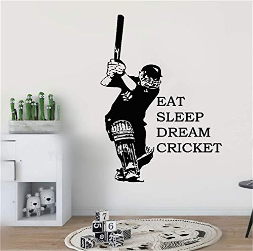 wandaufkleber kinderzimmer tiere Wall Art Sticker Eat Sleep Dream Cricket for boys room home decor