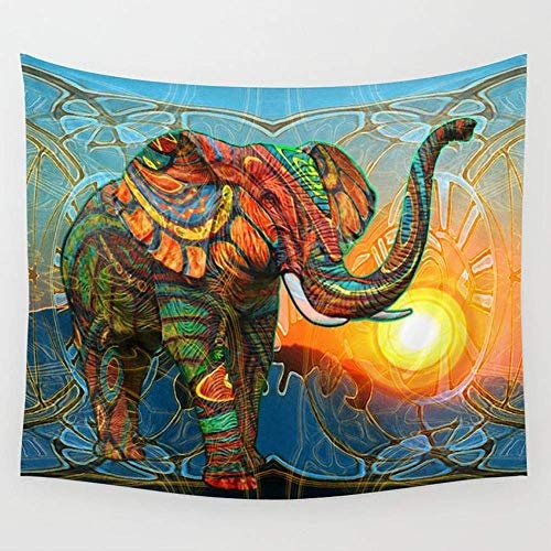 DHFISE Tapisserie Elephant s Dream Wall Tapestry Hanging...