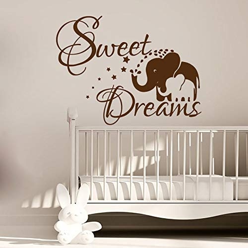 80x58cm Sweet Dream Elephant Mom And her Baby Wall...
