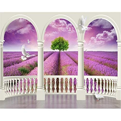 Svsnm HD 3D Wallpaper Dream Provence lila Lavendel TV...