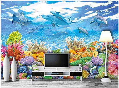 Fototapete 3D Effekt Tapete Coral Dream Underwater World...