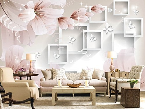 YSDECOR Benutzerdefinierte 3D Blumen   Große Wandbild Dream Tv   Schlafzimmer Sofa Background 3D Tapete