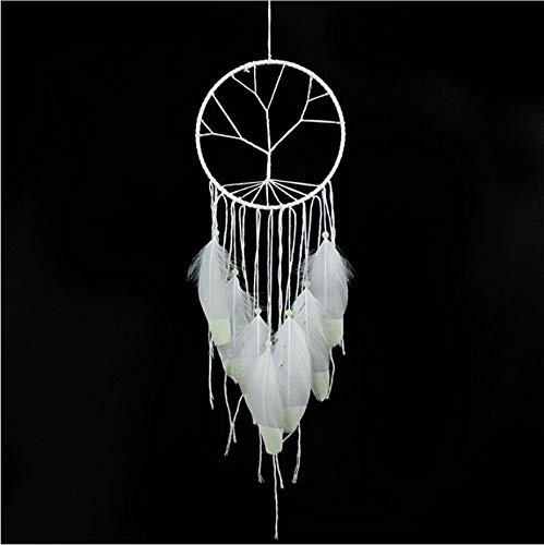 Einzigartige Fluoreszierende Dreamcatcher Mode Geschenk Indien Baum Des Lebens Windspiele Hängen Anhänger Dream Catcher Home Wall Art Decor