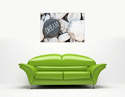 CANVAS IT UP Leinwand Dark Dream Stone Zitat Wand Art...