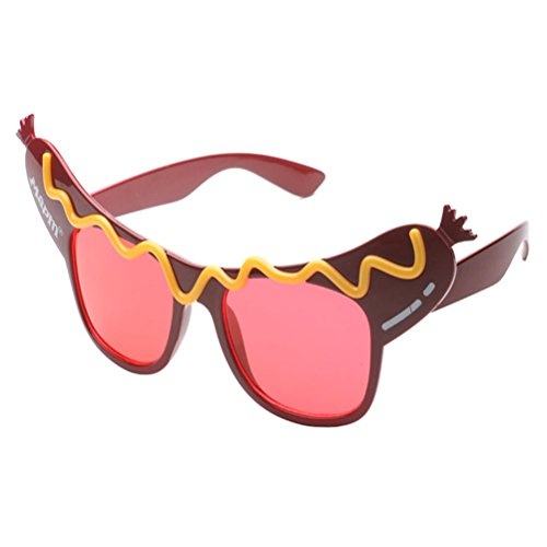 Good Night Kreative Wurst geformte Sonnenbrille Kostüme Party Brille Foto Requisiten