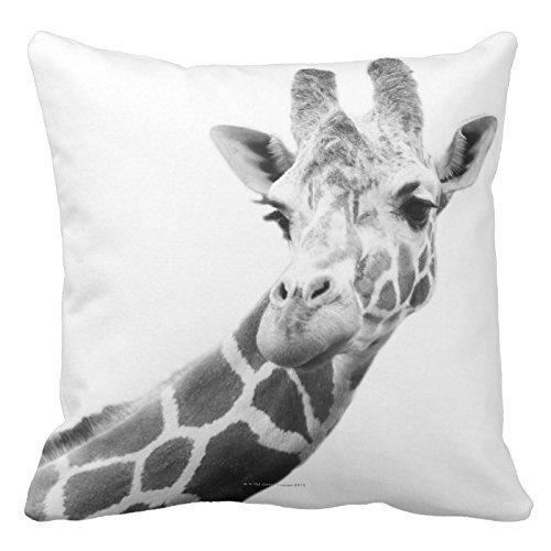 TKMSH Decorative Pillow Case A Giraffe Cushion Cover for...