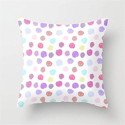 Circles (25) Throw Pillow Cushion Cover for Couch Sofa Or...