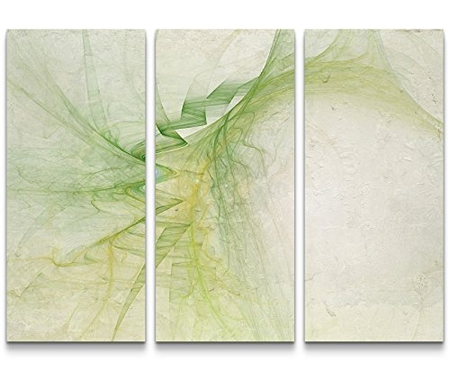 Green Dream - Leinwanddruck 3 teilig Gesamt: 150x90cm