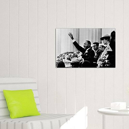 iCanvasART 3-teilig Martin Luther King I Have a Dream Rede Leinwand Print von unbekannten Künstler, 1,5 x 60 x 102 cm