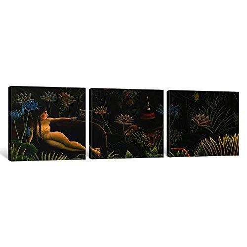 iCanvasART Kunstdruck auf Leinwand, Motiv The Dream, von Henri Rousseau, 3,8 x 91,4 x 30,5 cm