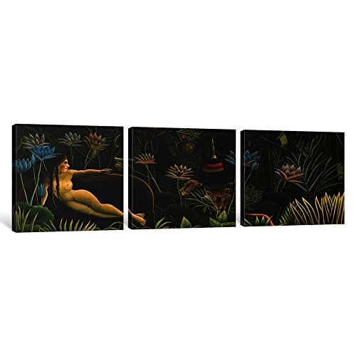 iCanvasART Kunstdruck auf Leinwand, Motiv The Dream, von Henri Rousseau, 1,9 x 91,4 x 30,5 cm