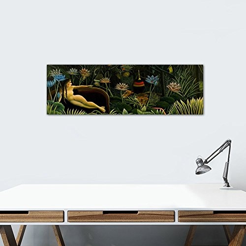 iCanvasART Kunstdruck auf Leinwand, Motiv The Dream, von Henri Rousseau, 1,9 x 91,4 x 30,5 cm