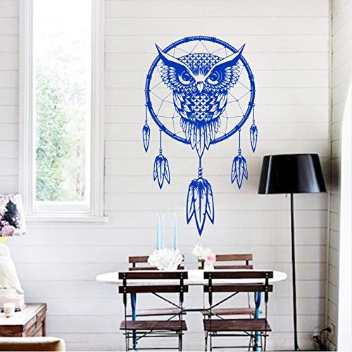 Olivialulu Kunst Indian Dream Catcher Decor Diy Wandaufkleber Owl Decals Vinyl Murals Aufkleber Tier Tapeten Home Decoration58 * 102Cm Anpassbare