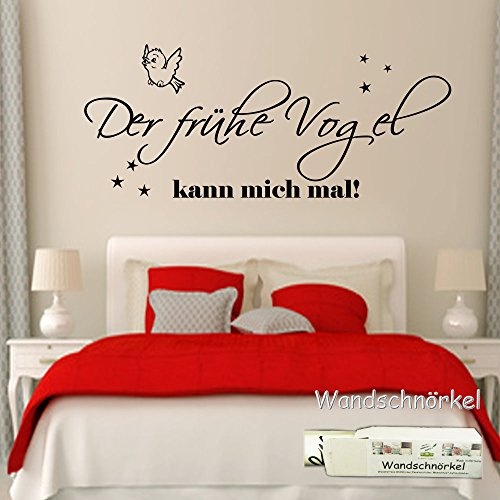 Wandschnörkel ® Wandtattoo Schlafzimmer2604 Der...