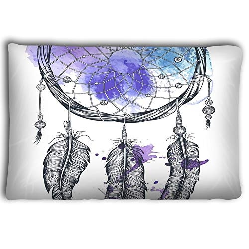 Mizongxia Pillow Cases Dream Catcher Hand Drawn Isolated...