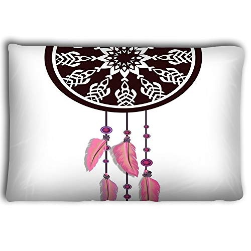 Mizongxia Pillow Cases Dream Catcher Illustration Isolated Cartoon 20 * 30inch