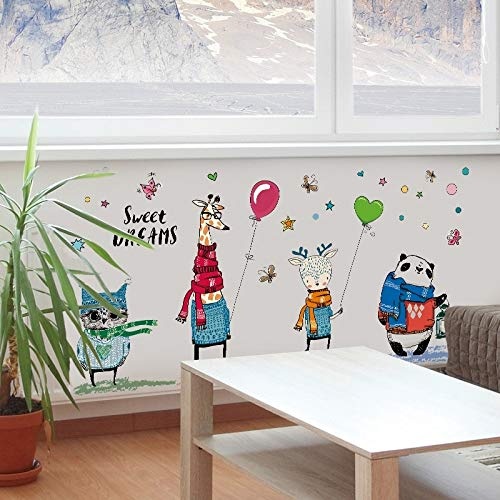 Cwart Wandtattoos [Heatboywade] Sweet Dreams Selbstklebende Wandaufkleber Für Kinderzimmer Kindergarten Baby Mädchen Zimmer Home Decor Art Wall Decals Wandbilder