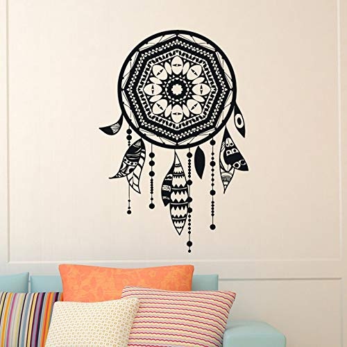 Vintage Dream Catcher Vinyl Wall Stickers Indian Feather...