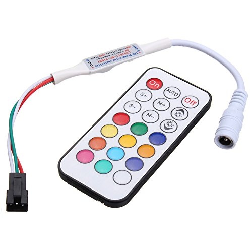 HVTKL 21 Tasten LED Mini Dream Color RF Controller...