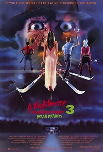 A Nightmare on Elm Street 3: Dream Warriors Poster Drucken (68,58 x 101,60 cm)