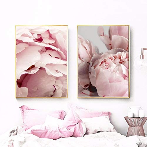 qiumeixia1 Dream Girl Flower Tree Wall Art Canvas Painting Nordic Posters And Prints Pop Art Canvas Pictures For Living Room 50 * 70cm No Frame