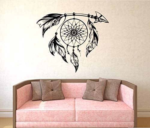 Special Wall Stickers Dream Catcher Art Designed Cool Wall Decals Mural Home Amulet Sign American Style Decor 42x48cm