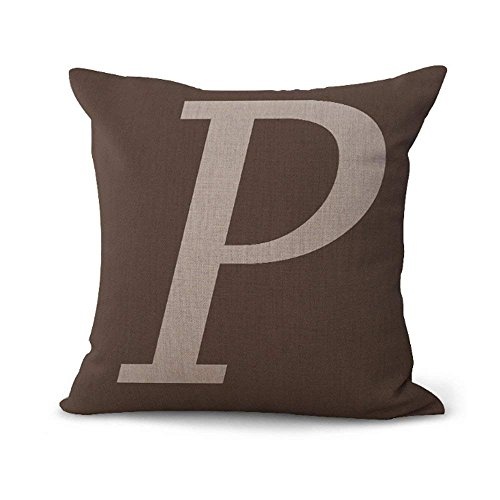 WITHY Cushion Cover Colorful English Letters English...