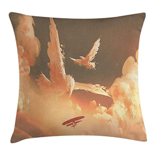 ZMYGH Fantasy Art House Decor Throw Pillow Cushion Cover,...
